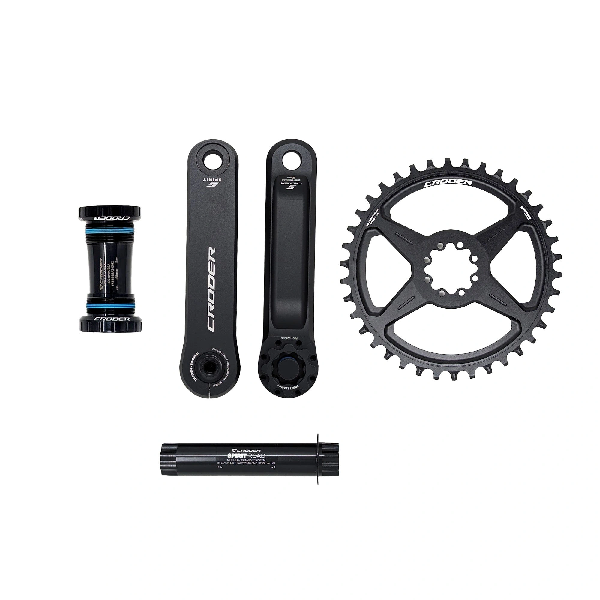 145mm Kurbel-Upgrade: Mehr Power, mehr Style! Chainring, BB und Achse – Dein Bike, dein Vorteil!
